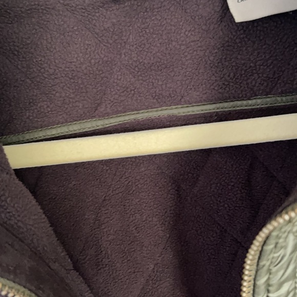 COPY - woman’s llbean winter/fall jacket -  green with brown lining - me… - Picture 5 of 6